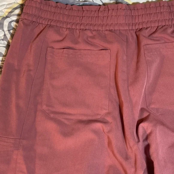 FIGS Zamora Jogger Scrub Pants Womens Size S Pink Nurse Slim Fit Pockets Cargo - Picture 12 of 15